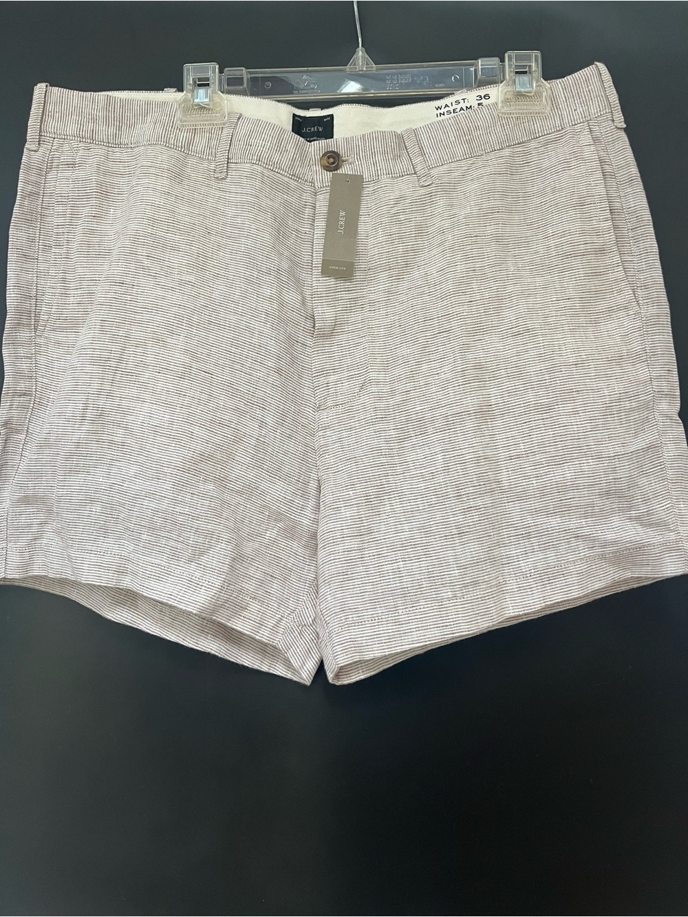 J crew linen shorts